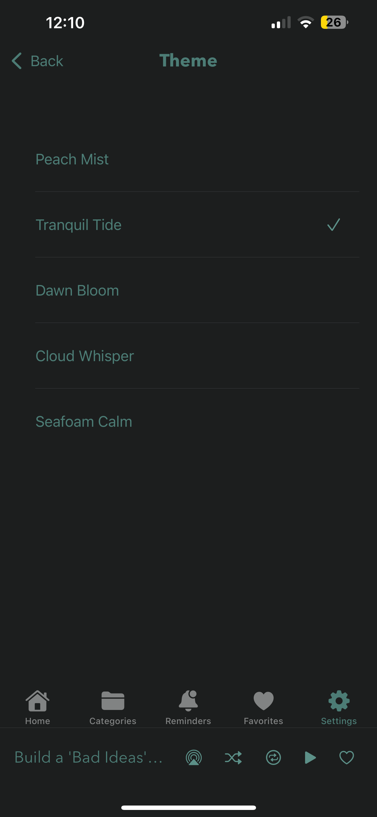 AffirmaFlow App Screenshot